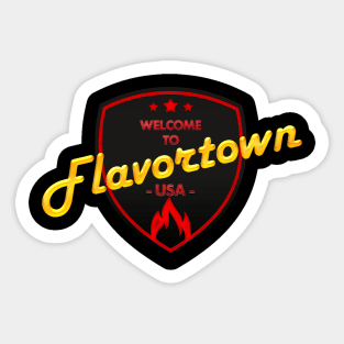 Flavortown Sticker